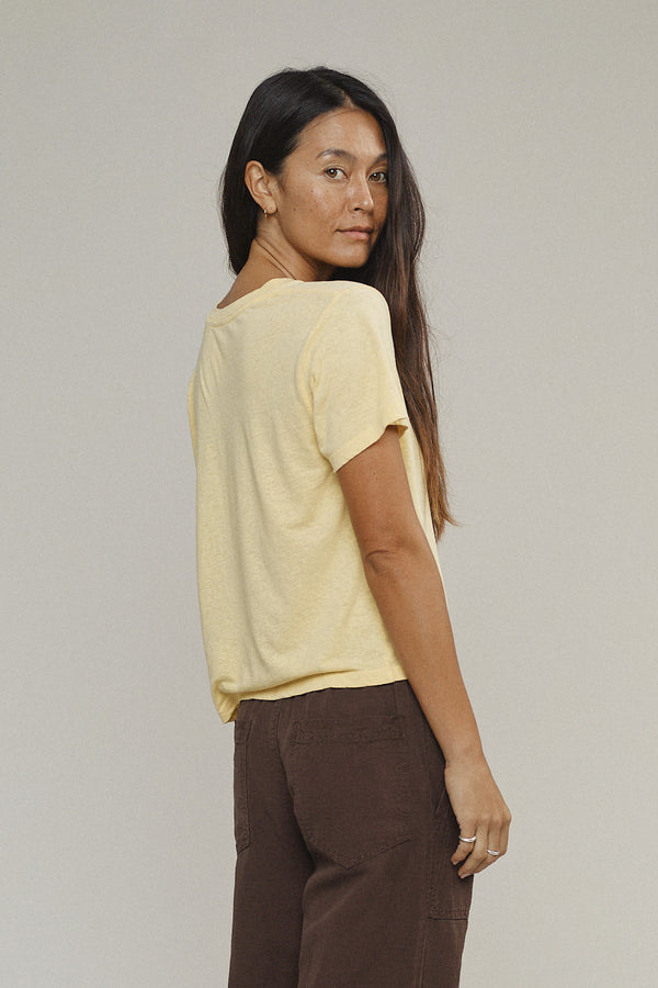 Cropped Lorel Tee - Sale Colors | Jungmaven Hemp Clothing & Accessories / Color: