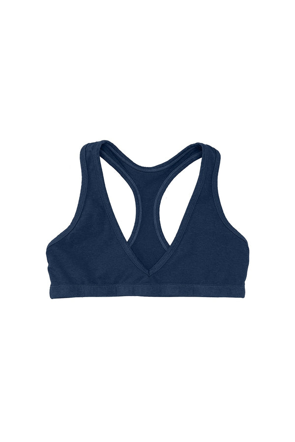 Racer Bra | Jungmaven Hemp Clothing & Accessories / Color: Navy