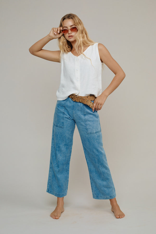 Skyline 100% Hemp Vest | Jungmaven Hemp Clothing & Accessories / Color: