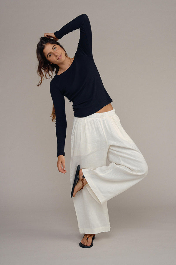 Solara Long Sleeve Tee | Jungmaven Hemp Clothing & Accessories / Color: