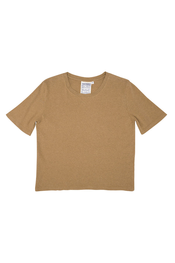 Silverlake Cropped Tee | Jungmaven Hemp Clothing & Accessories / Color: Coyote