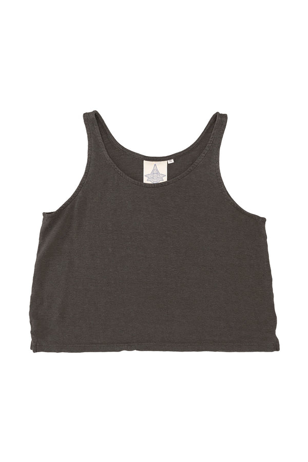 100% Hemp Cropped Tank | Jungmaven Hemp Clothing & Accessories / Color: Coffee Bean