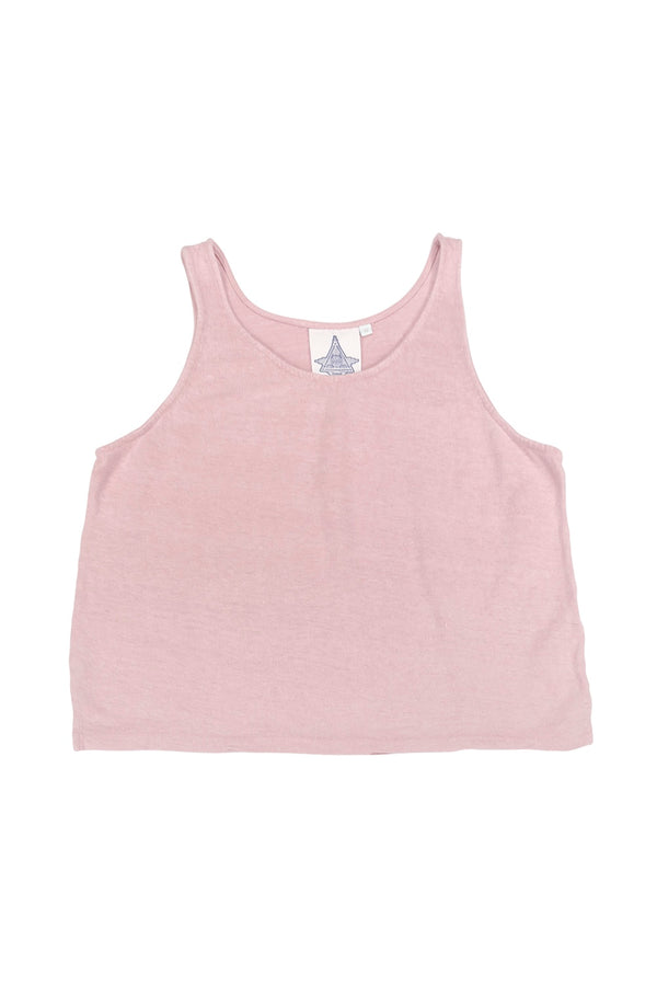 Sophie 100%  Hemp Cropped Tank Top - Sale Colors | Jungmaven Hemp Clothing & Accessories / Color: Rose Water