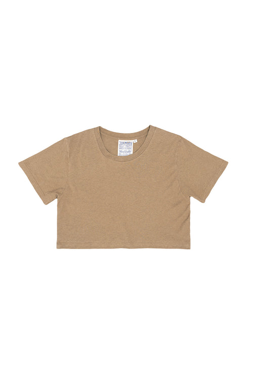 Cropped Lorel Tee | Jungmaven Hemp Clothing & Accessories / Color: Coyote