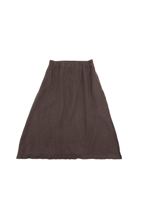 Tennessee Skirt | Jungmaven Hemp Clothing & Accessories / Color: Coffee Bean