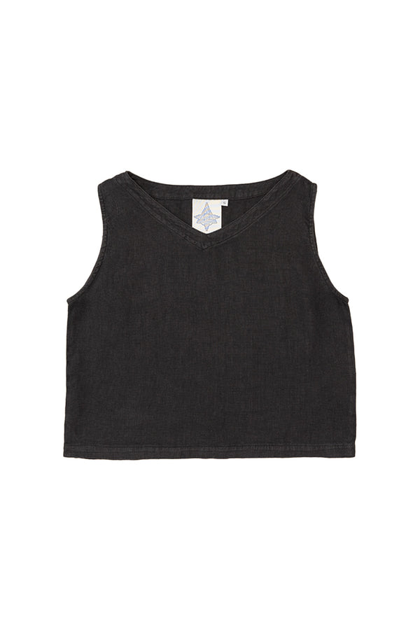 Teton 100% Hemp Tank | Jungmaven Hemp Clothing & Accessories / Color: Black