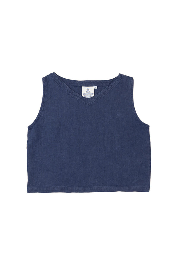 Teton 100% Hemp Tank | Jungmaven Hemp Clothing & Accessories / Color: Deep Indigo