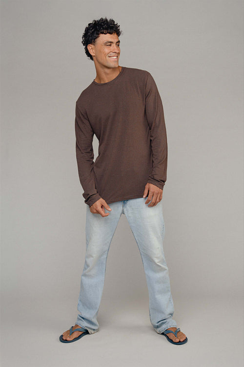 Yukon Long Sleeve Tee | Jungmaven Hemp Clothing & Accessories / Color: