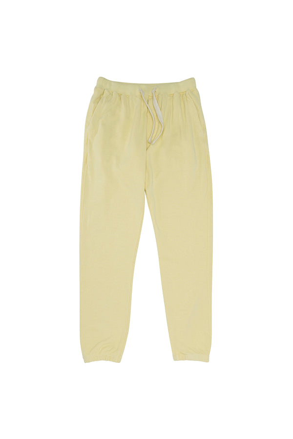 Yelapa Fleece Sweatpant | Jungmaven Hemp Clothing & Accessories / Color: Sunbleached Yellow