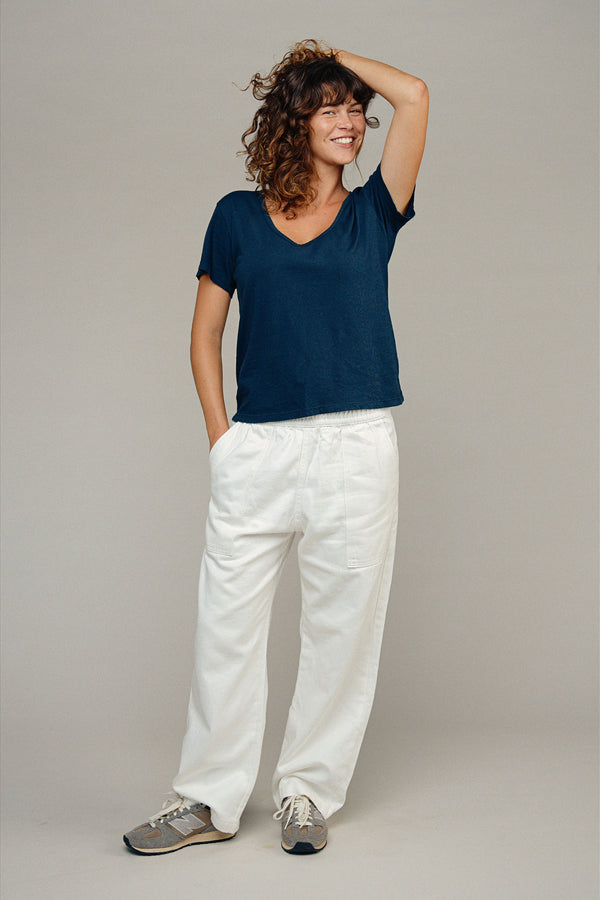 Zuma Scoop Neck Tee | Jungmaven Hemp Clothing & Accessories / Color: