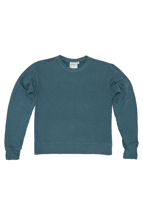 Zephyr Sweatshirt | Jungmaven Hemp Clothing & Accessories / Color: Deep Teal